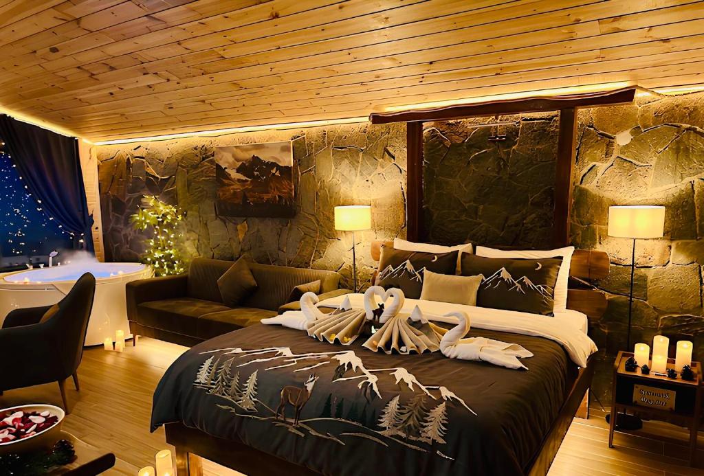 Superior Bungalow yatak odası